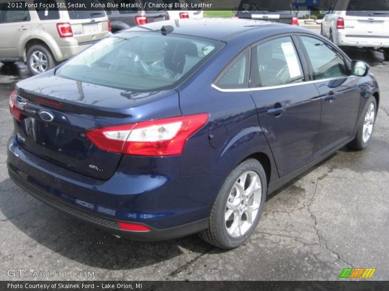  2012 Focus SEL Sedan Kona Blue Metallic