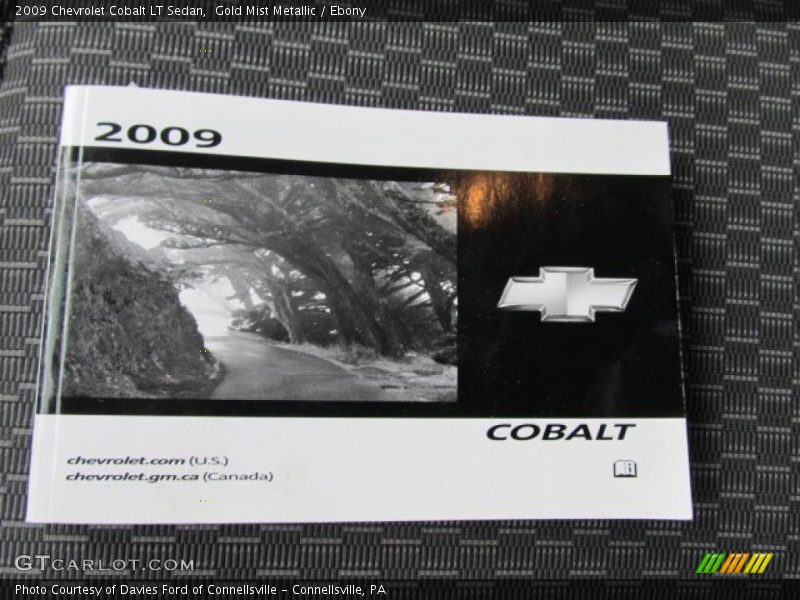 Gold Mist Metallic / Ebony 2009 Chevrolet Cobalt LT Sedan