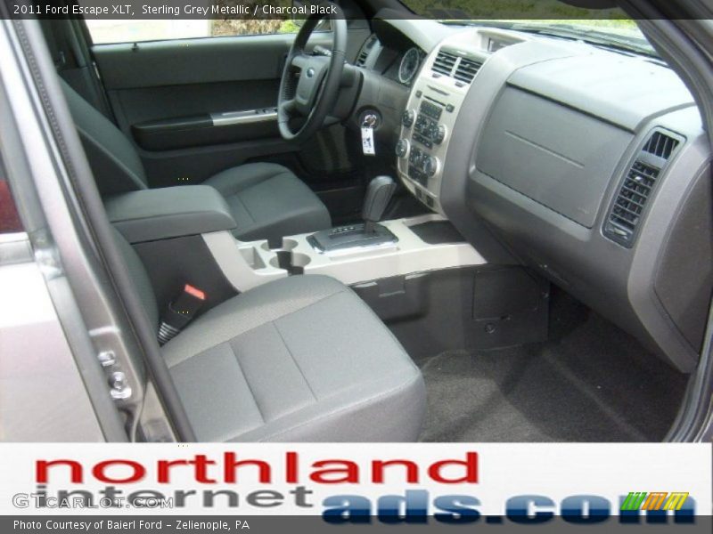 Sterling Grey Metallic / Charcoal Black 2011 Ford Escape XLT