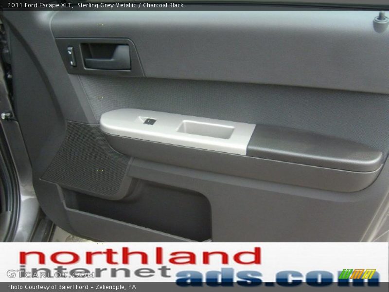Sterling Grey Metallic / Charcoal Black 2011 Ford Escape XLT