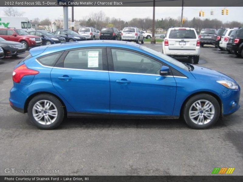  2012 Focus SEL 5-Door Blue Candy Metallic