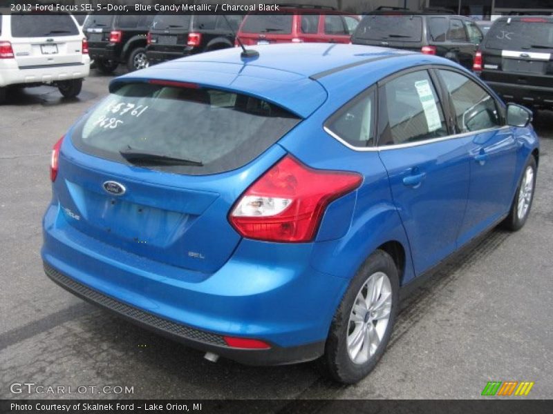  2012 Focus SEL 5-Door Blue Candy Metallic