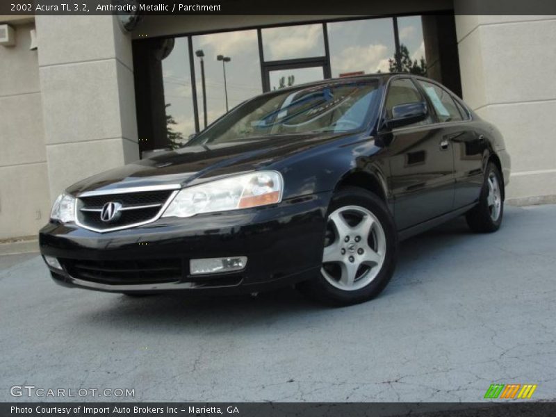Anthracite Metallic / Parchment 2002 Acura TL 3.2
