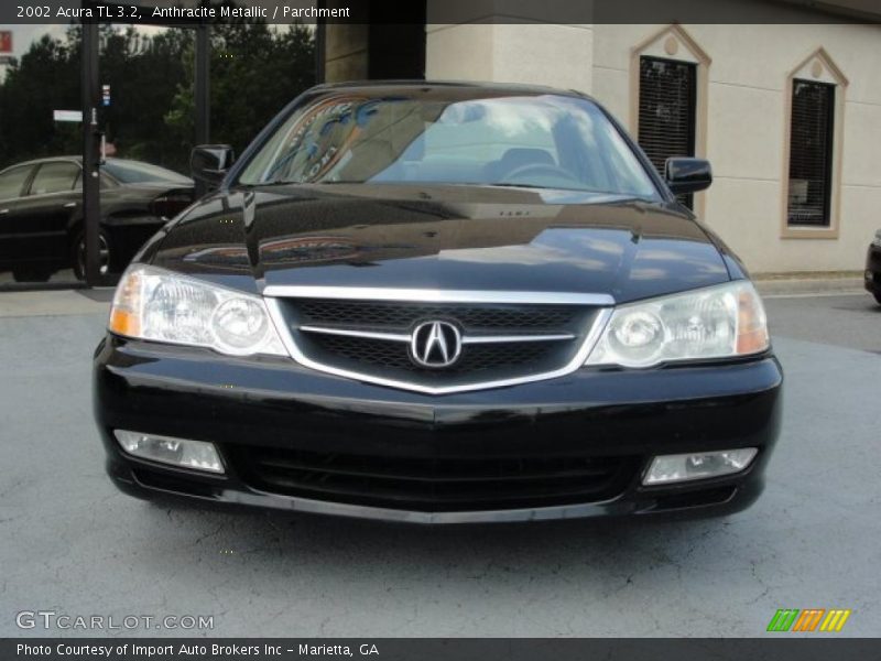 Anthracite Metallic / Parchment 2002 Acura TL 3.2