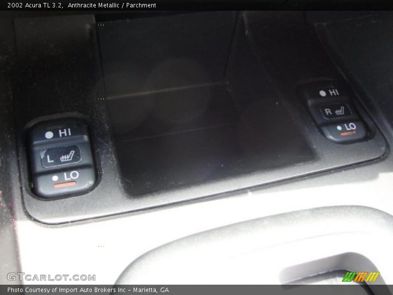 Anthracite Metallic / Parchment 2002 Acura TL 3.2