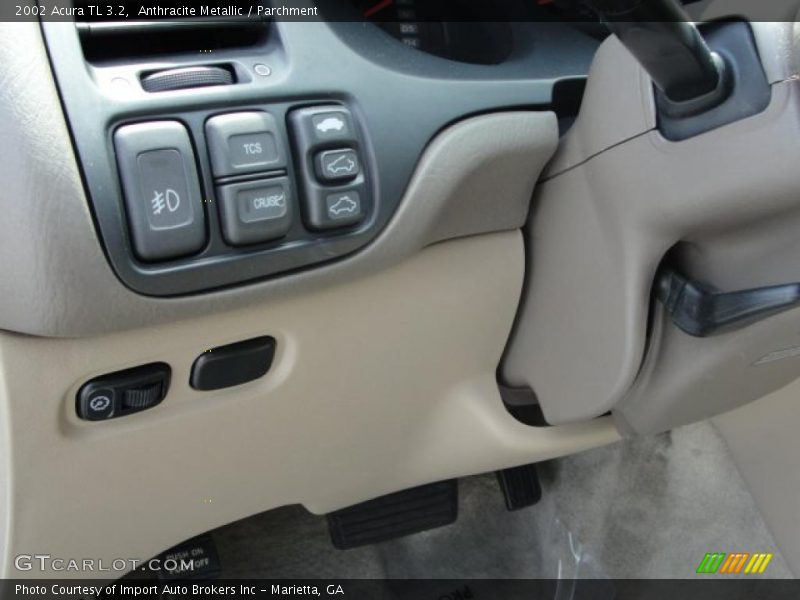 Anthracite Metallic / Parchment 2002 Acura TL 3.2
