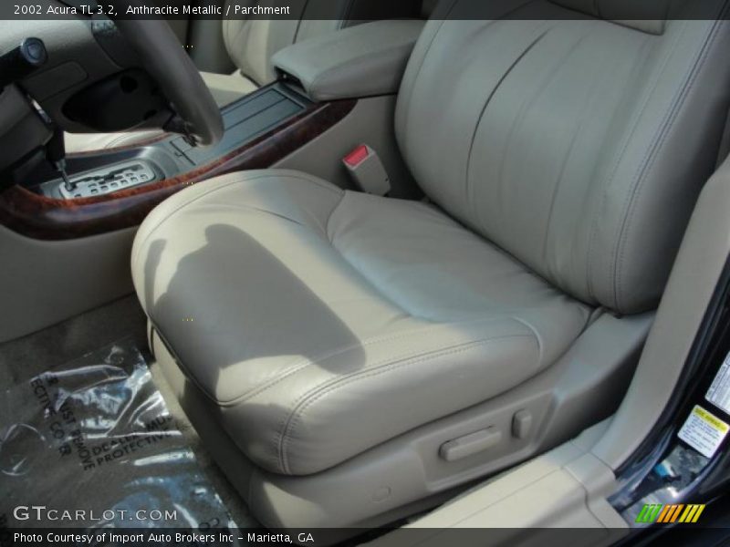 Anthracite Metallic / Parchment 2002 Acura TL 3.2