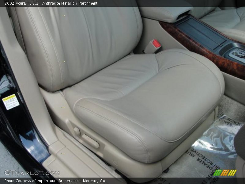 Anthracite Metallic / Parchment 2002 Acura TL 3.2