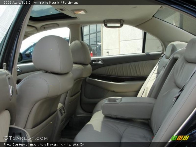 Anthracite Metallic / Parchment 2002 Acura TL 3.2