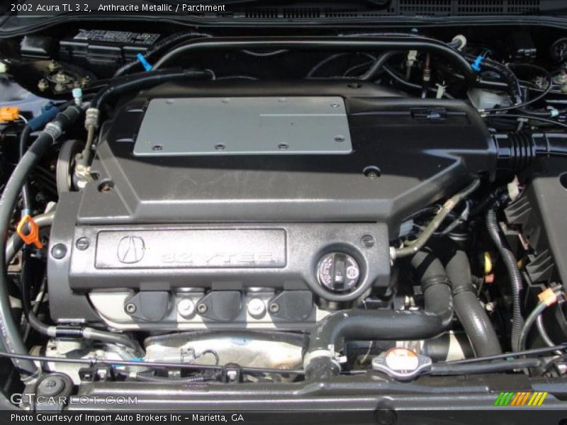 Anthracite Metallic / Parchment 2002 Acura TL 3.2