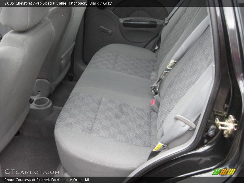 Black / Gray 2005 Chevrolet Aveo Special Value Hatchback