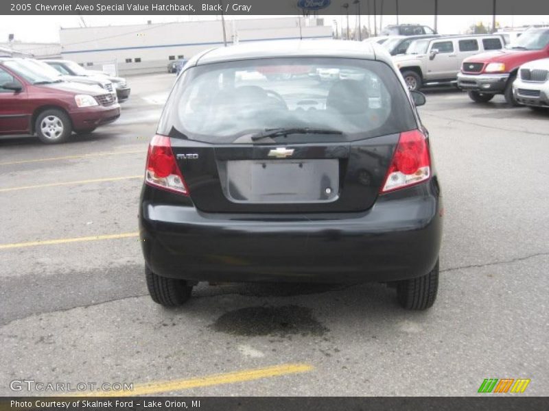 Black / Gray 2005 Chevrolet Aveo Special Value Hatchback
