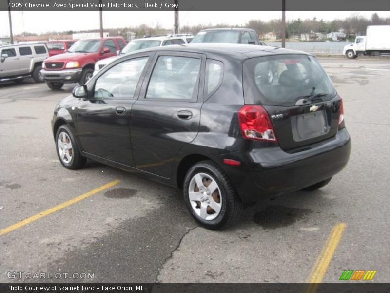 Black / Gray 2005 Chevrolet Aveo Special Value Hatchback