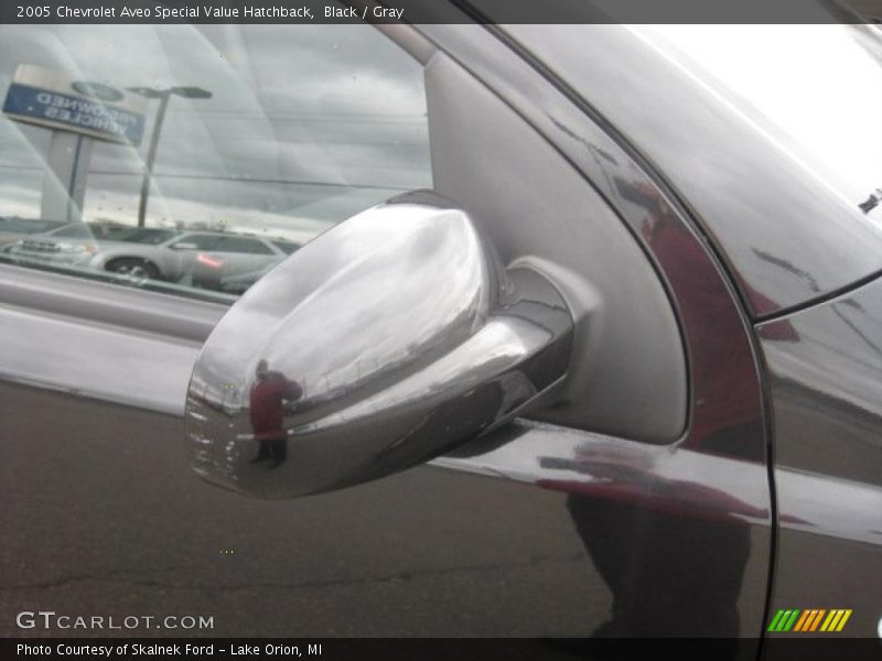 Black / Gray 2005 Chevrolet Aveo Special Value Hatchback