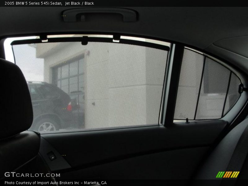 Jet Black / Black 2005 BMW 5 Series 545i Sedan