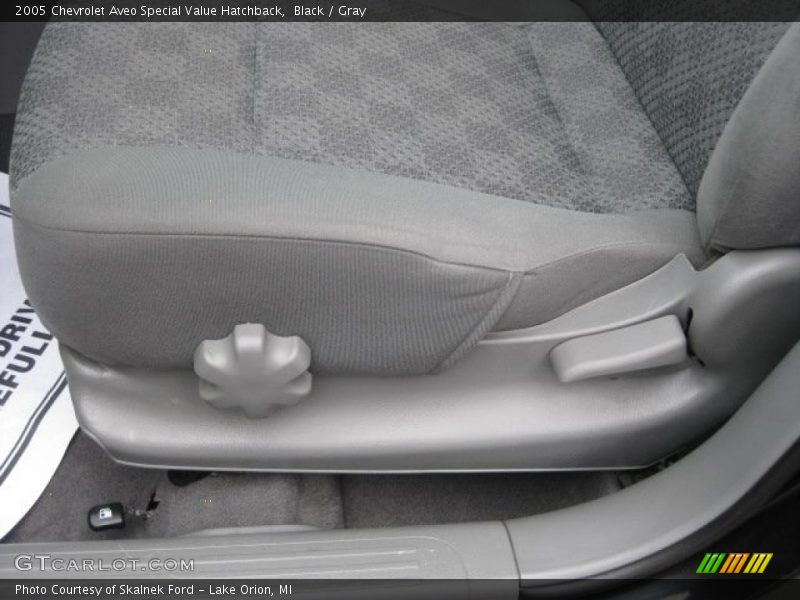 Black / Gray 2005 Chevrolet Aveo Special Value Hatchback