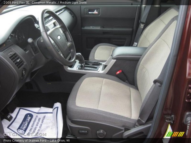 Cinnamon Metallic / Medium Light Stone 2009 Ford Flex SE