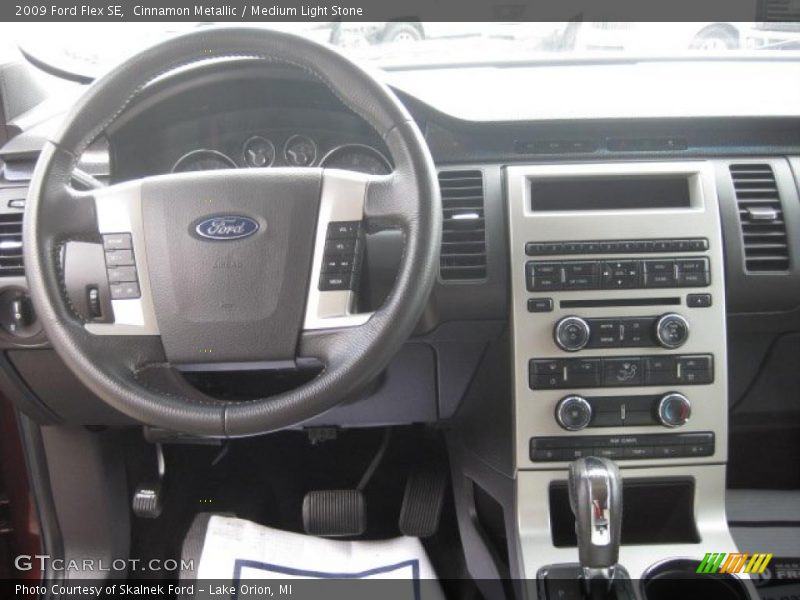 Cinnamon Metallic / Medium Light Stone 2009 Ford Flex SE
