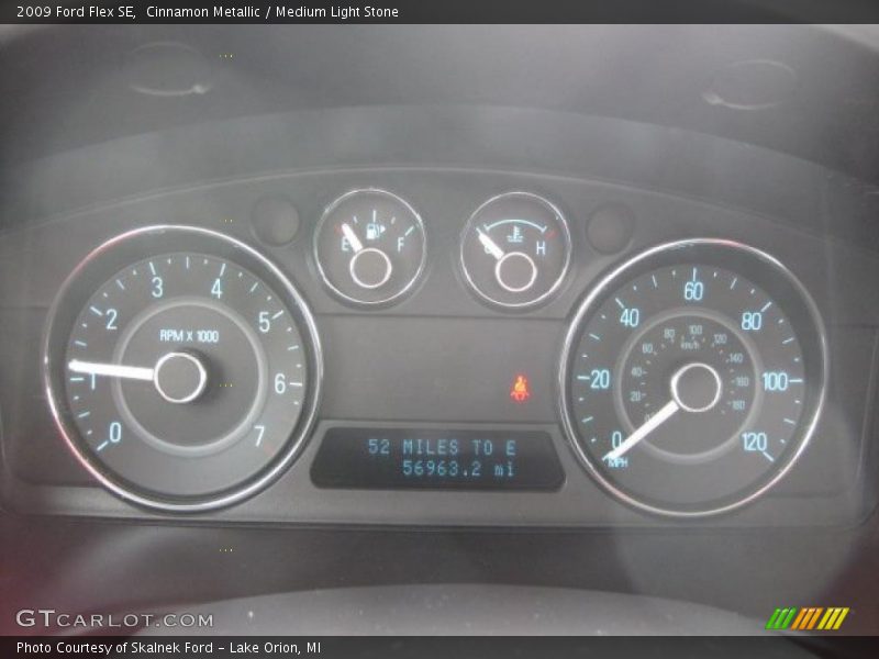 Cinnamon Metallic / Medium Light Stone 2009 Ford Flex SE