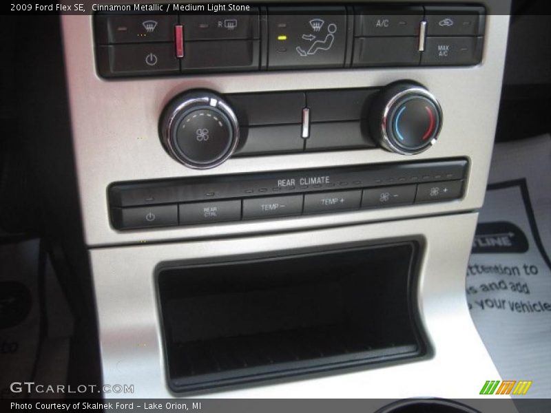 Cinnamon Metallic / Medium Light Stone 2009 Ford Flex SE