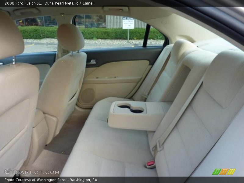 Dune Pearl Metallic / Camel 2008 Ford Fusion SE