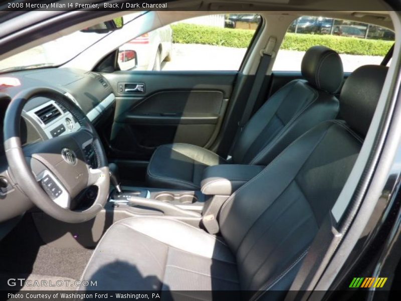 Black / Dark Charcoal 2008 Mercury Milan I4 Premier