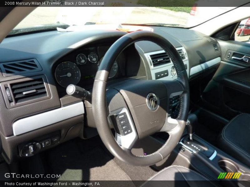 Black / Dark Charcoal 2008 Mercury Milan I4 Premier