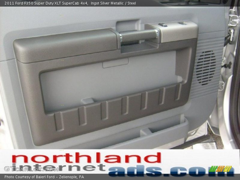 Ingot Silver Metallic / Steel 2011 Ford F350 Super Duty XLT SuperCab 4x4