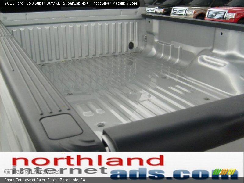 Ingot Silver Metallic / Steel 2011 Ford F350 Super Duty XLT SuperCab 4x4