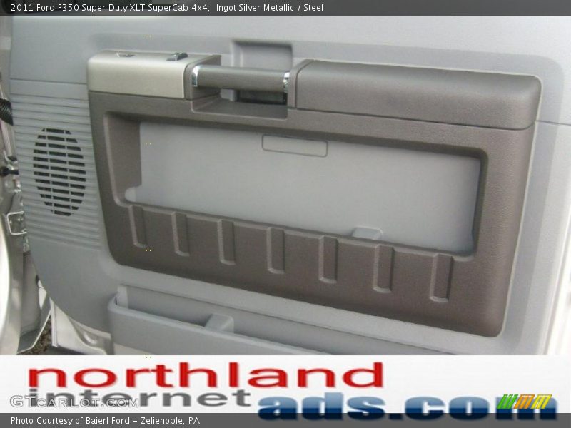 Ingot Silver Metallic / Steel 2011 Ford F350 Super Duty XLT SuperCab 4x4