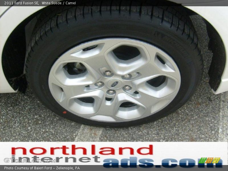 White Suede / Camel 2011 Ford Fusion SE