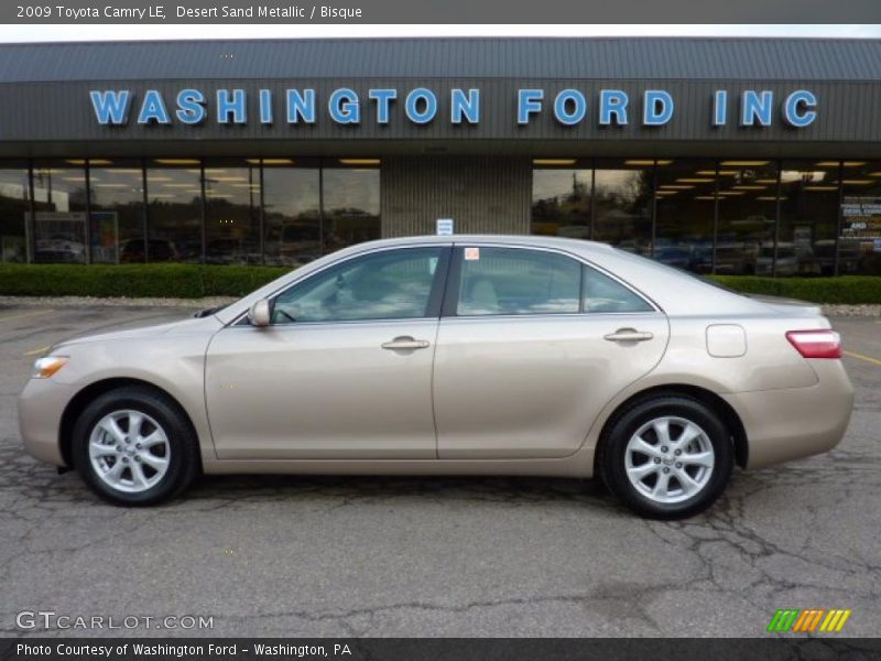 Desert Sand Metallic / Bisque 2009 Toyota Camry LE