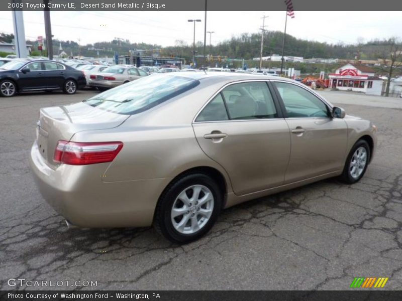 Desert Sand Metallic / Bisque 2009 Toyota Camry LE