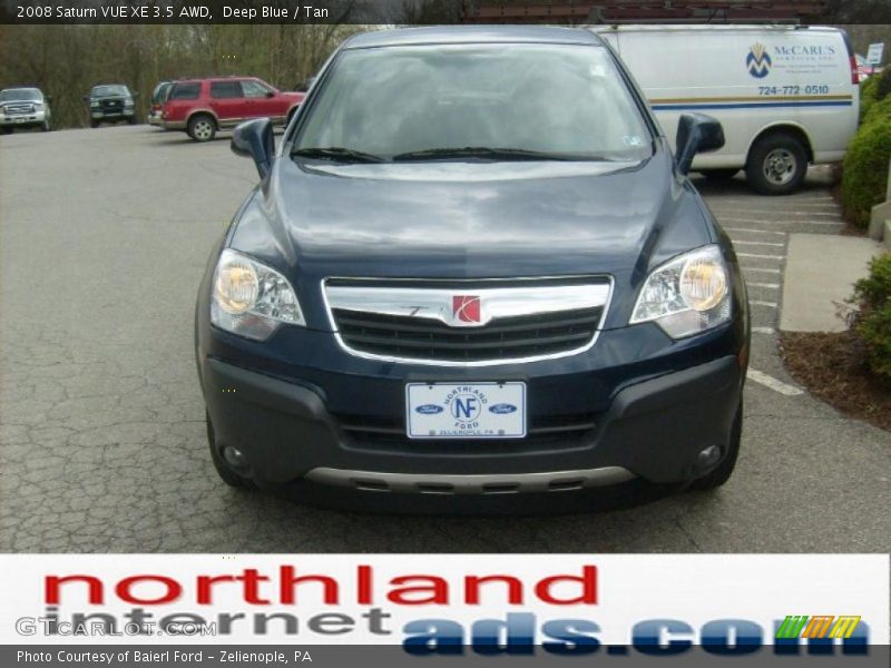 Deep Blue / Tan 2008 Saturn VUE XE 3.5 AWD