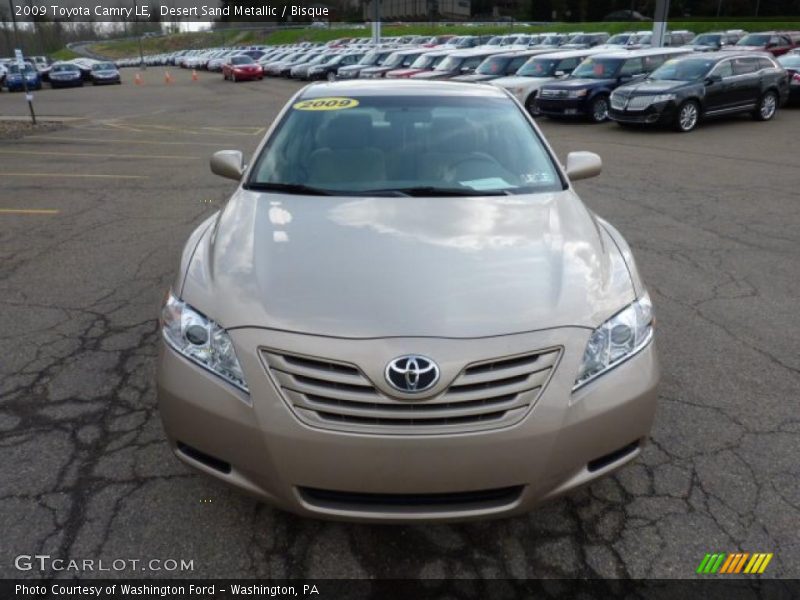 Desert Sand Metallic / Bisque 2009 Toyota Camry LE