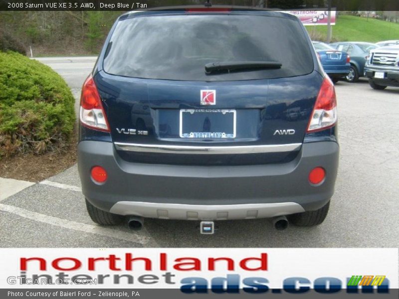 Deep Blue / Tan 2008 Saturn VUE XE 3.5 AWD