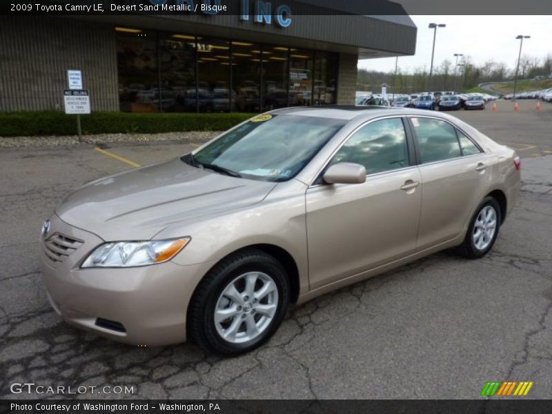 Desert Sand Metallic / Bisque 2009 Toyota Camry LE