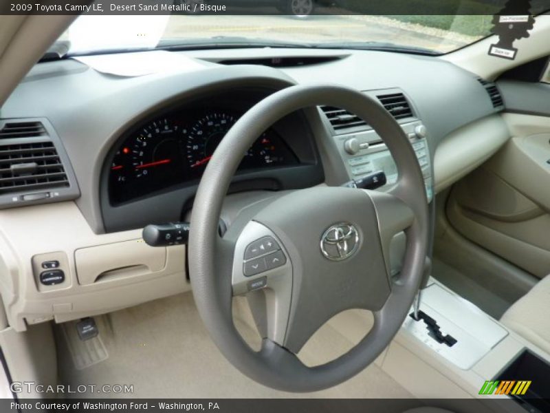 Desert Sand Metallic / Bisque 2009 Toyota Camry LE