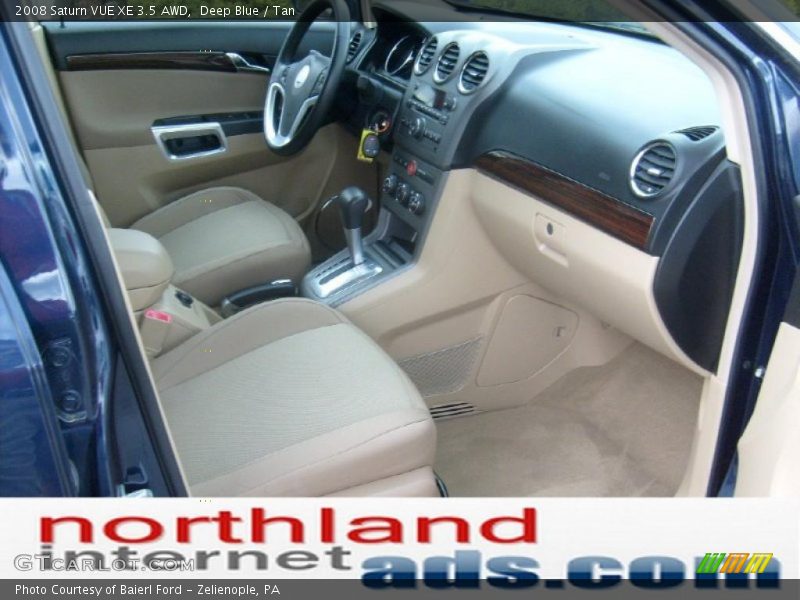 Deep Blue / Tan 2008 Saturn VUE XE 3.5 AWD