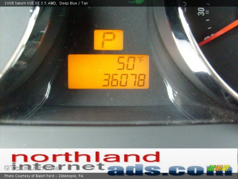Deep Blue / Tan 2008 Saturn VUE XE 3.5 AWD