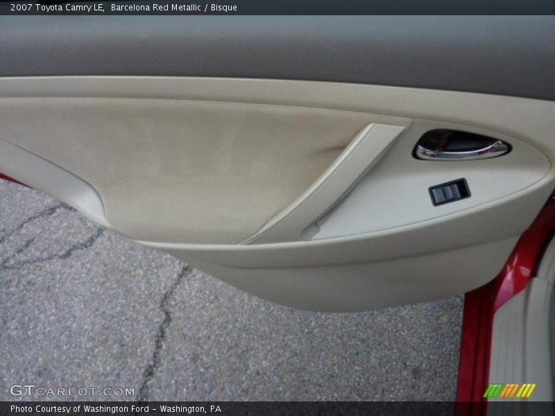 Barcelona Red Metallic / Bisque 2007 Toyota Camry LE