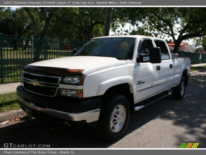 Summit White / Dark Charcoal 2007 Chevrolet Silverado 2500HD Classic LT Crew Cab 4x4