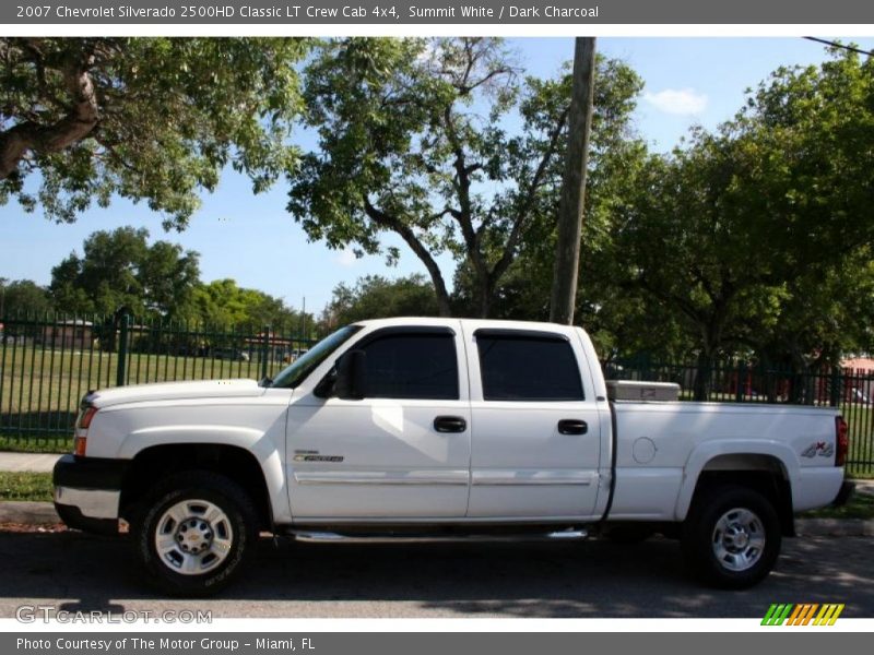 Summit White / Dark Charcoal 2007 Chevrolet Silverado 2500HD Classic LT Crew Cab 4x4