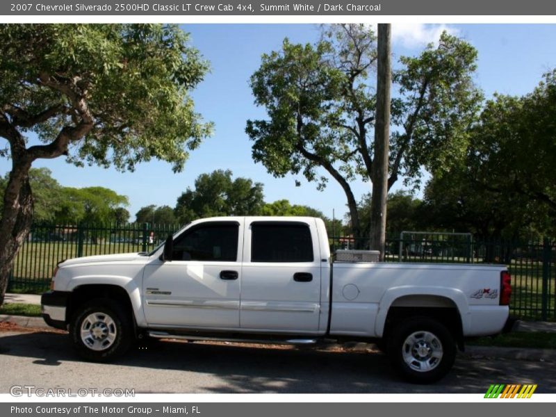Summit White / Dark Charcoal 2007 Chevrolet Silverado 2500HD Classic LT Crew Cab 4x4