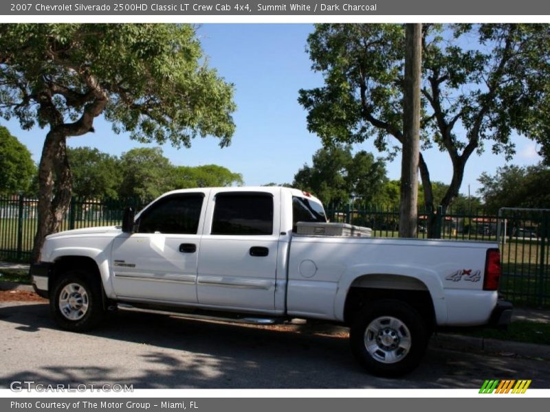 Summit White / Dark Charcoal 2007 Chevrolet Silverado 2500HD Classic LT Crew Cab 4x4