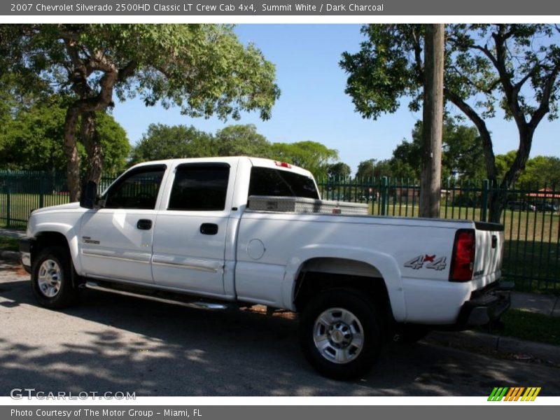 Summit White / Dark Charcoal 2007 Chevrolet Silverado 2500HD Classic LT Crew Cab 4x4
