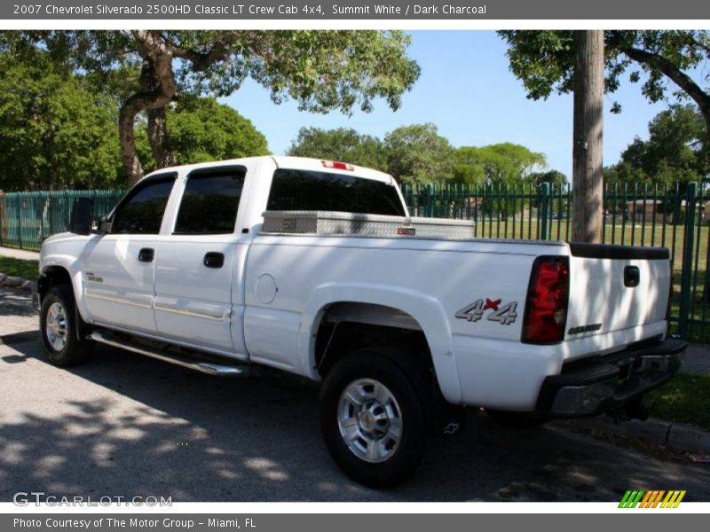 Summit White / Dark Charcoal 2007 Chevrolet Silverado 2500HD Classic LT Crew Cab 4x4