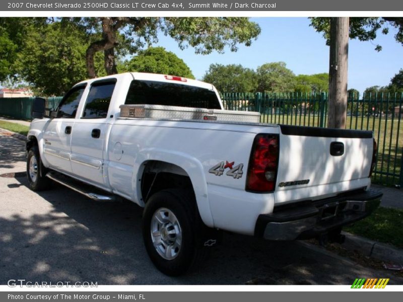 Summit White / Dark Charcoal 2007 Chevrolet Silverado 2500HD Classic LT Crew Cab 4x4