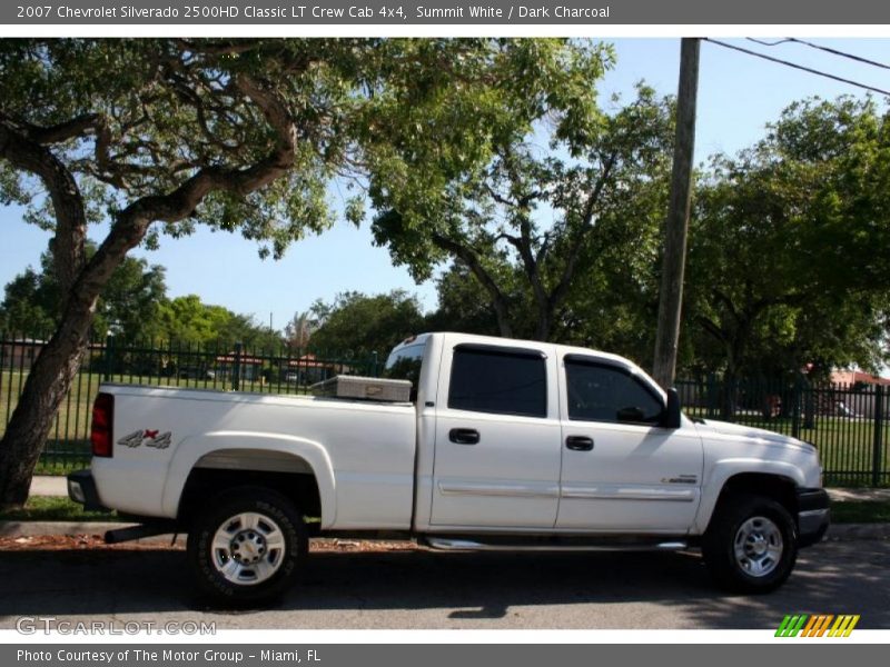 Summit White / Dark Charcoal 2007 Chevrolet Silverado 2500HD Classic LT Crew Cab 4x4