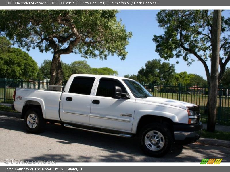 Summit White / Dark Charcoal 2007 Chevrolet Silverado 2500HD Classic LT Crew Cab 4x4